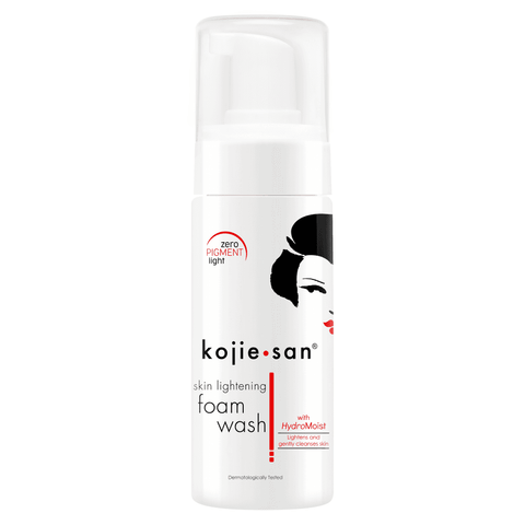 Kojie San Mousse lavante éclaircissante et lumineuse